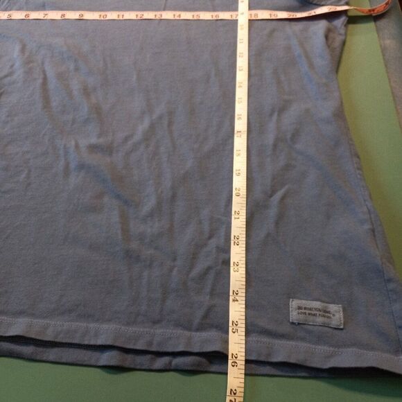 Life Is Good Women's XL Cotton Blue Short Sleeve T-Shirt Comfy Cottagec… - Picture 5 of 6